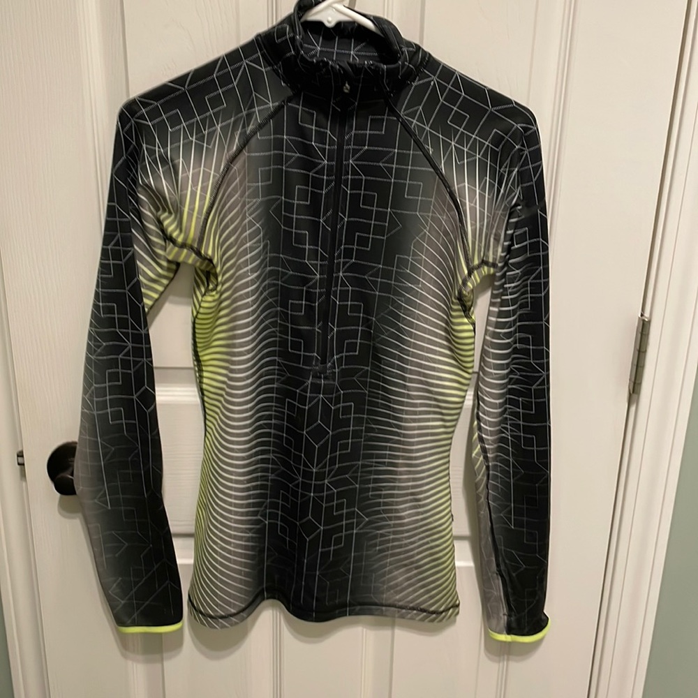 Nike Pro 1/4 zip top with brushed lining